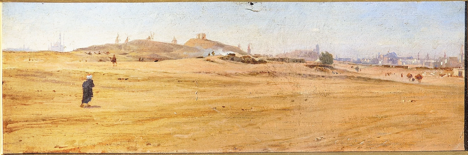 Stefano - 129, veduta del deserto con dune, Gallerie degli Uffizi, Galleria d’arte moderna, Firenze